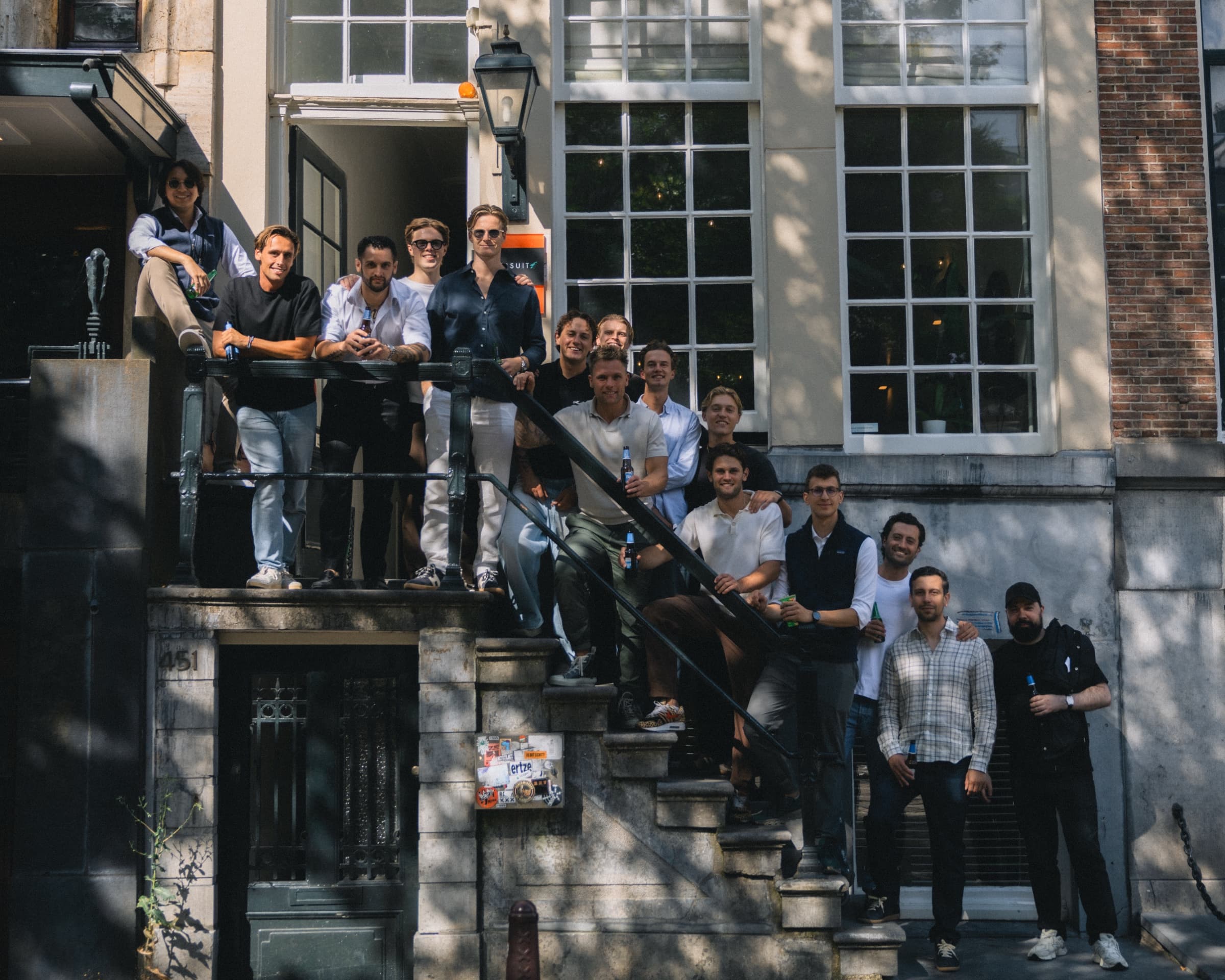 The SKUU team and network partners at a SKUU event in Amsterdam